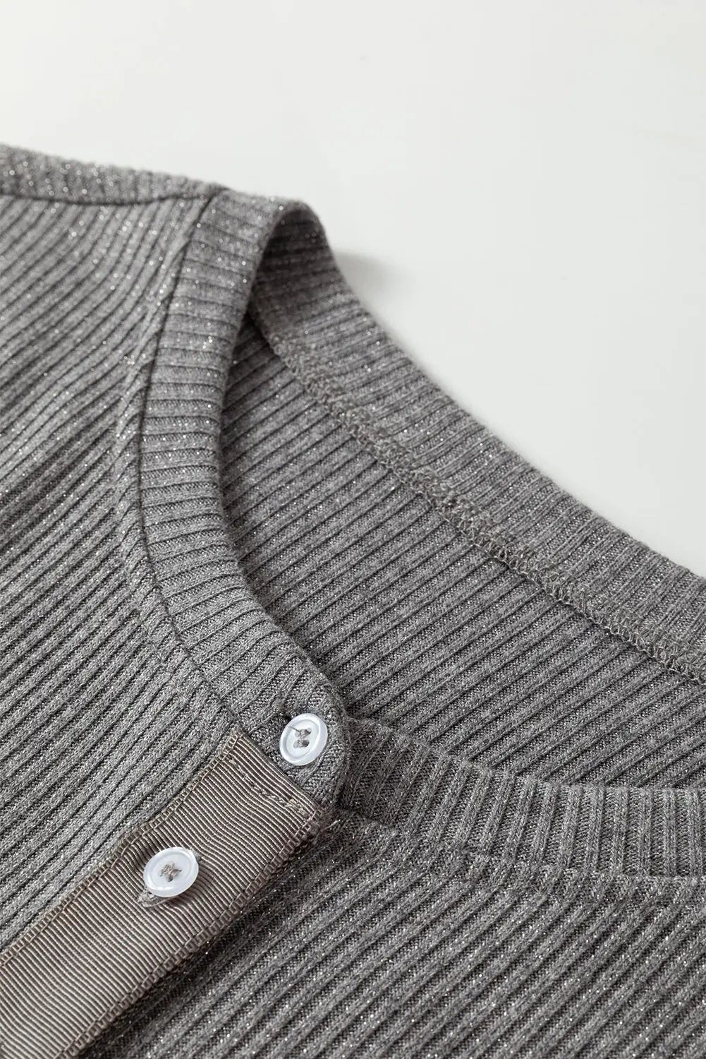 Premium Sleet Ribbed Knit Button Down Slim Cardigan Dear-Lover Dropshipping